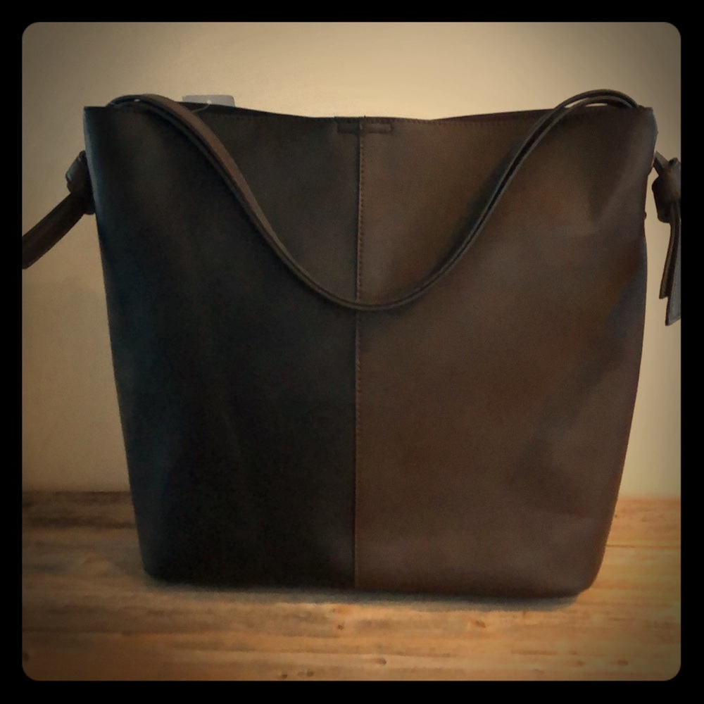 NEW Hobo Black & Brown Tote